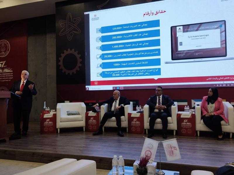 وزير التعليم العالي يشارك في جلسة ”بنك المعرفة المصري - الدولي” بالكويت