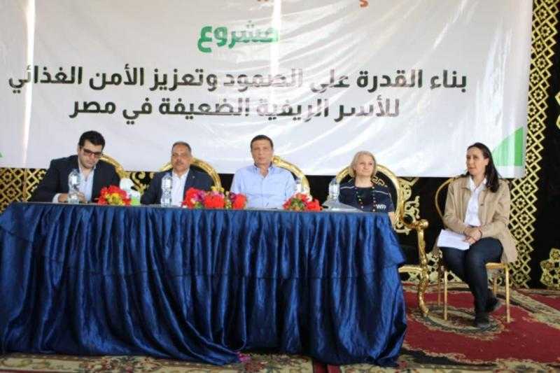 وزير الزراعة يتفقد مشروع بناء القدرة على الصمود وتعزيز الأمن الغذائي في الشرقية