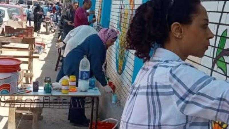 محافظ الغربية يتابع حملات التجميل وزراعة الأشجار بحي ثان المحلة