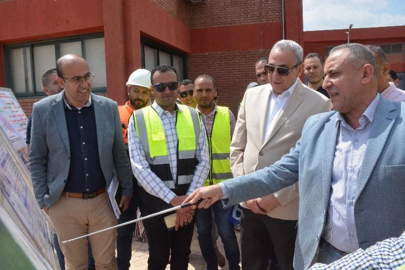 على مساحة 16 فدانًا.. محافظ الغربية يتابع العمل بمحطة المياه المرشحة بطنطا| صور