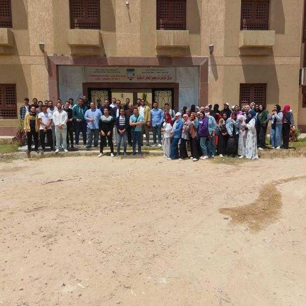 ”بحوث الصحراء” بمريوط تنفذ تدريبا ميدانيا لطلاب ”زراعة الإسكندرية”