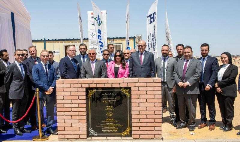 وضع حجر أساس مشروع ”تريجاس” لتعبئة وإنتاج أسطوانات الغاز في السخنة| صور