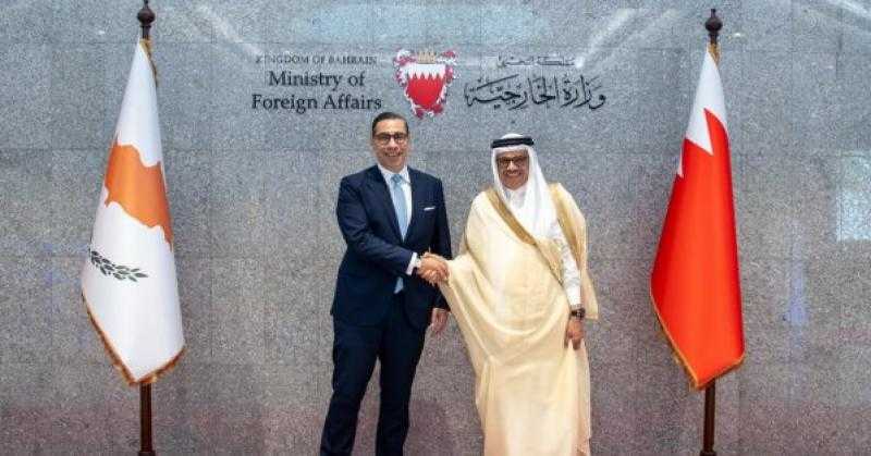 البحرين وقبرص تؤكدان أهمية تعزيز التعاون الدولي لإنهاء الصراعات الإقليمية وإحلال السلام