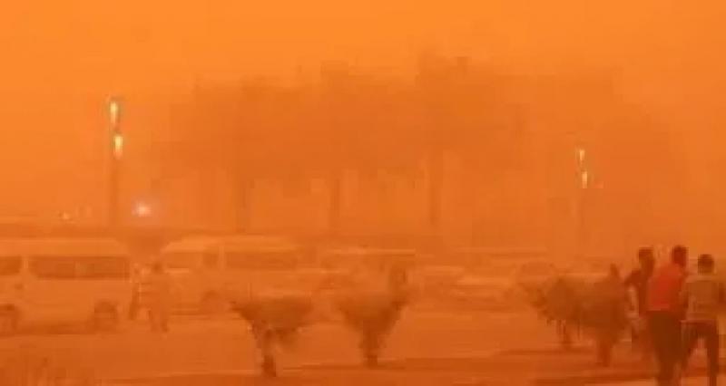 رياح خماسينية تضرب شمال الصعيد وشرق البلاد وتُضعف مستوى الرؤية الأفقية