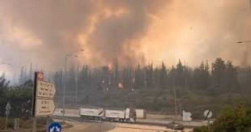 إسرائيل تعلن حالة الطوارئ بسبب حرائق جبال القدس