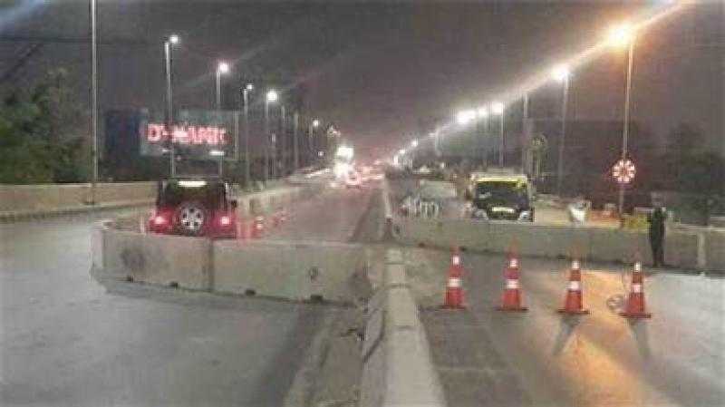 المرور يغلق كوبرى التسعين بالاتجاه القادم من محور التسعين الجنوبى 15 يوما