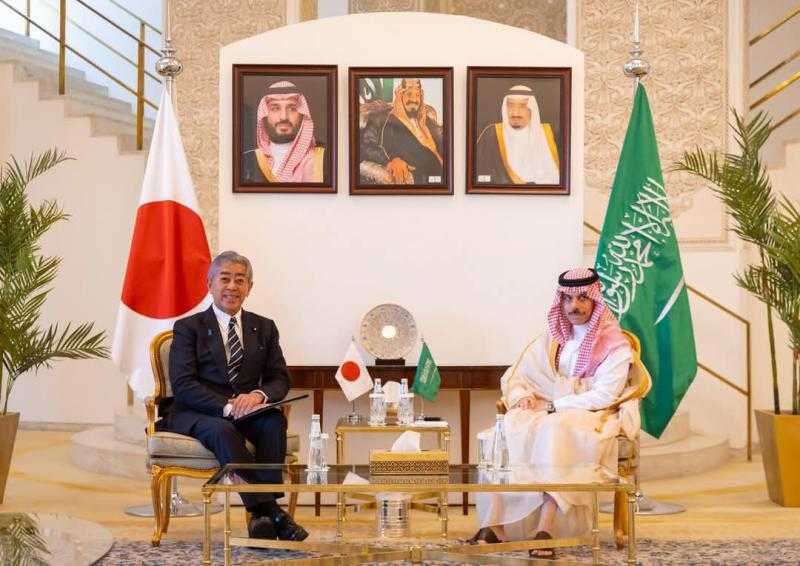 ‏⁧وزير الخارجية السعودي يستقبل نظيره اليابانى لبحث عمق العلاقات الاستراتيجية