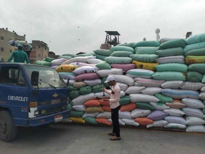 توريد 34 ألفا و859 طن قمح بكفر الشيخ