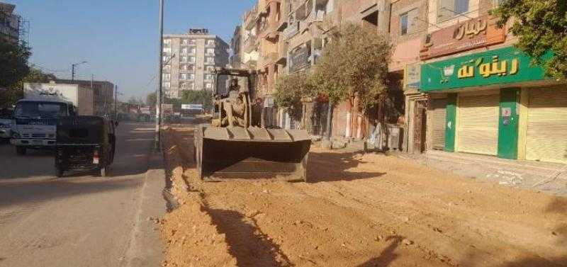 محافظ أسيوط: حملة إشغالات وتوسعة لبعض شوارع مدينة ساحل سليم تمهيداً للرصف