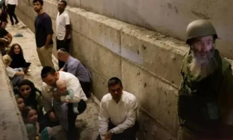 ملايين الإسرائيليين يفرون إلى الملاجئ.. وإصابات بعد سقوط صاروخ بمحيط مطار بن جوريون