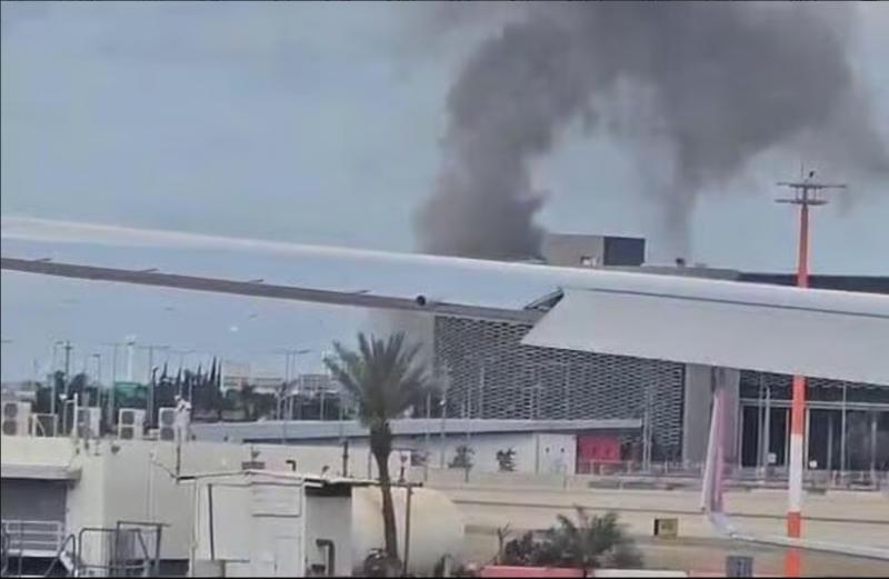 الإسعاف الإسرائيلى: 8 مصابين جراء سقوط صاروخ فى مطار بن جوريون