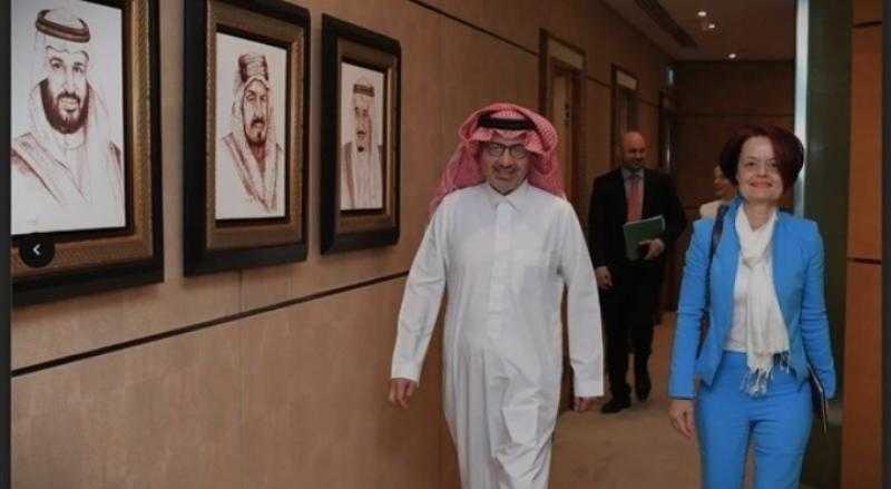 سفير السعودية لدى مصر يستقبل المديرة الإقليمية لبرنامج الأغذية العالمي