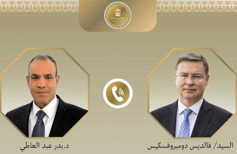 وزير الخارجية: نتطلع لمواصلة التعاون مع المفوض الأوروبي لتشجيع الاستثمارات بمصر