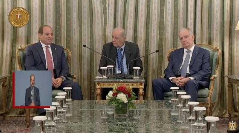 الرئيس اليونانى: مصر تلعب دورا كبيرا من أجل الاستقرار وإحلال السلام بالمنطقة