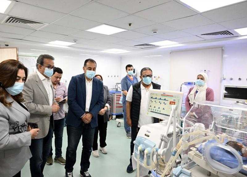 مدبولي: زيارة الصروح الطبية بالغربية تستهدف الخدمات المُقدمة في مبادرة ”بداية جديدة لبناء الإنسان”