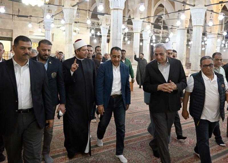 رئيس الوزراء يتفقد تطوير مسجد ”السيد البدوي” ومحيطه بطنطا (صور)