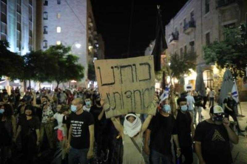 آلاف الإسرائيليين يتظاهرون ضد التوسع في حرب غزة