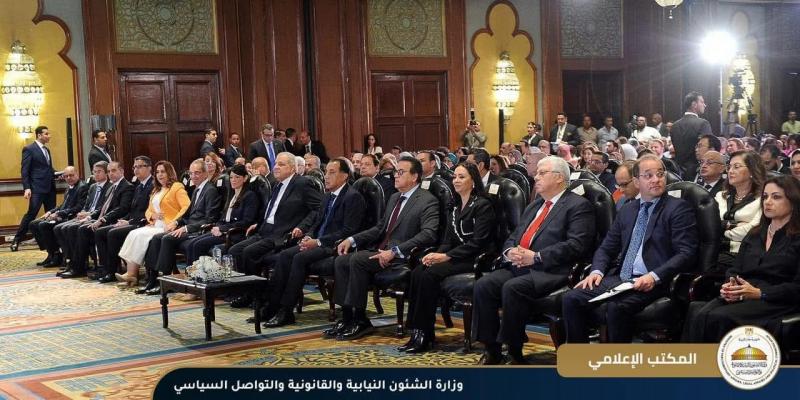 وزير الشئون النيابية يشارك في احتفالية مرور 10 سنوات على برنامج ”تكافل وكرامة” بحضور رئيس مجلس الوزراء