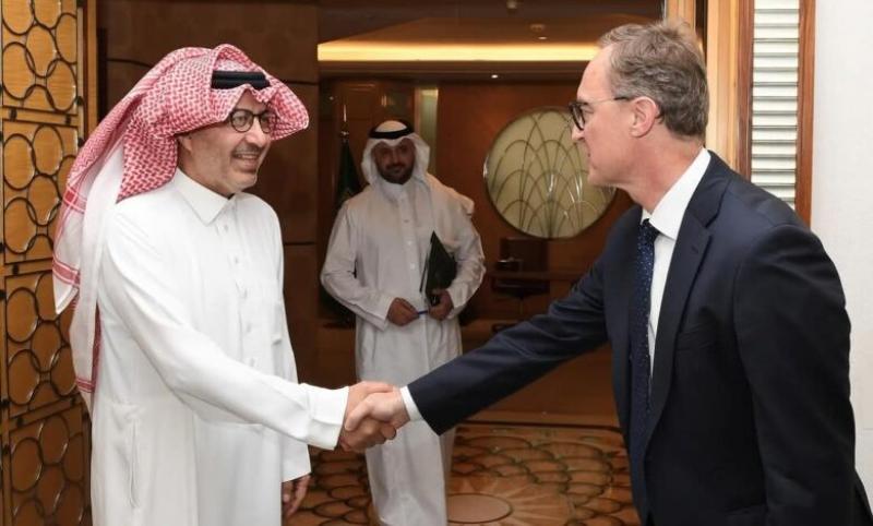 الحصيني يستقبل سفير جمهورية ⁧‫لاتفيا‬⁩ لدى مصر