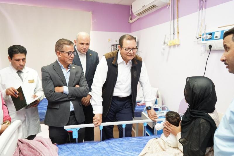 د.أحمد طه يتفقد مستشفى العريش العام ووحدة الرعاية الأساسية بقرية السكاسكة ويشيد بمستوى التجهيزات الطبية والكوادر البشرية