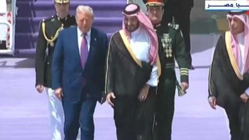 ترامب يصل السعودية بمستهل جولته الخليجية