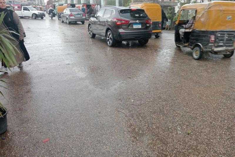 أمطار متوسطة وانخفاض في درجات الحرارة اليوم بكفر الشيخ