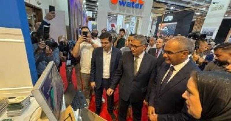 نائب وزير الإسكان يفتتح معرض المياه والصرف الصحي والبنية التحتية WATREX EXPO في نسخته التاسعة