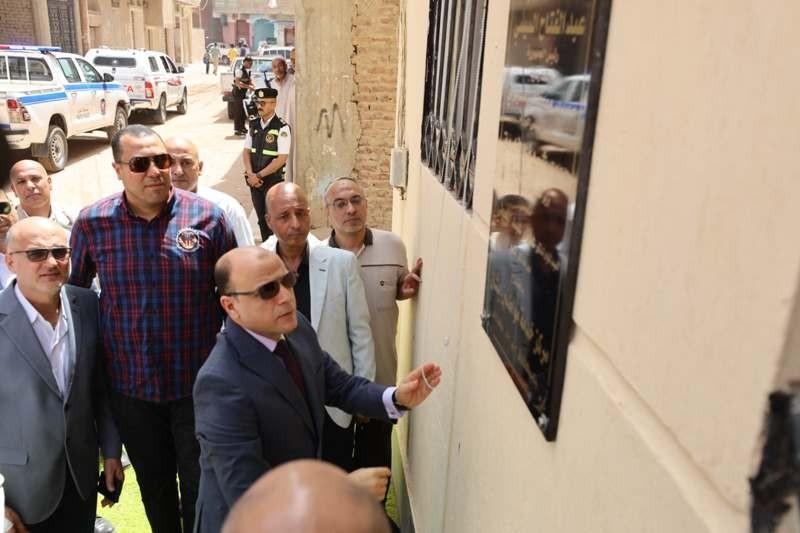 محافظ كفر الشيخ يفتتح مركز خدمة المواطنين التمويني المطور بقرية إبشان بمركز بيلا | صور