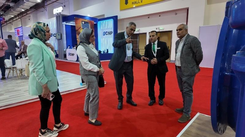 ”صرف الإسكندرية” تشارك في معرض WATREX للبنية التحتية