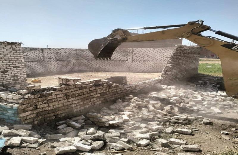 إزالة 88 تعديا على أملاك الدولة في محافظة البحيرة