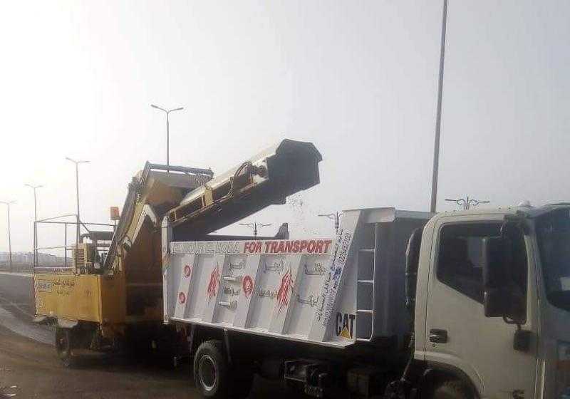 رفع 650 طن مخلفات ورتش من نفق ”الفكهانية” بحي العمرانية