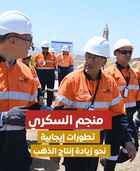 فيديو.. جولة هامة لرئيس الوزراء في منجم السكري لإنتاج الذهب بمرسى علم