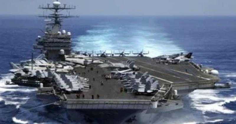 حاملة الطائرات الأمريكية هارى ترومان فى طريقها لمغادرة الشرق الأوسط
