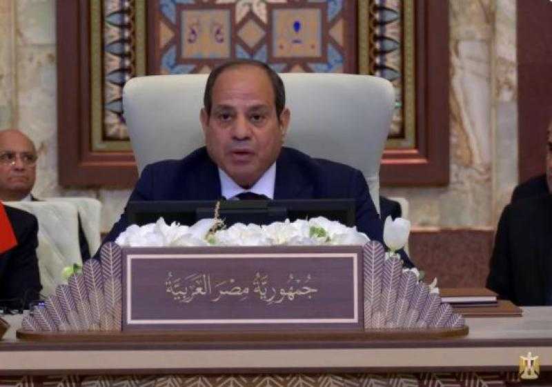 الرئيس السيسي: مصر مستمرة في جهودها الحثيثة للتوصل إلى مصالحة سياسية شاملة في ليبيا