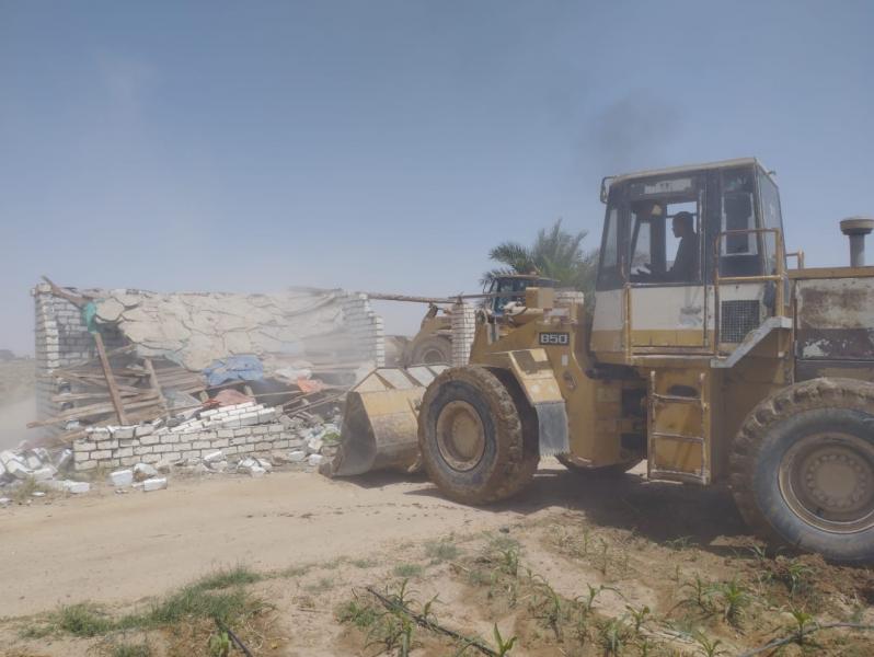 الإسكان: إزالة التعديات على 507 أفدنة بمدينتي بني سويف والفشن الجديدتين (صور)