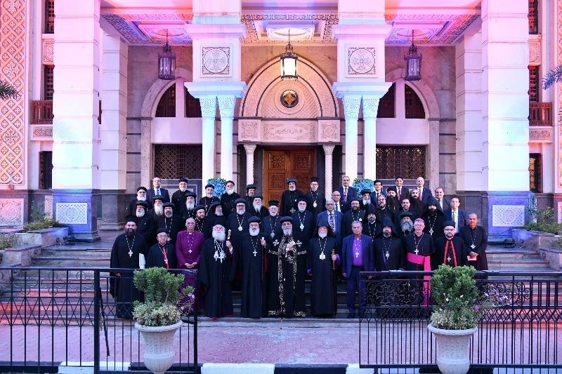 رئيس الطائفة الإنجيلية يشارك في احتفالية مرور 17 قرنًا على مجمع نيقية بالكاتدرائية المرقسية