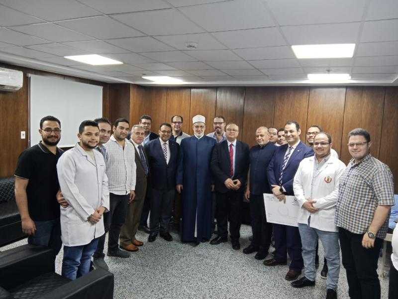 وكيل الأزهر يتفقد مستشفى سيد جلال الجامعي.. تعرف على التفاصيل