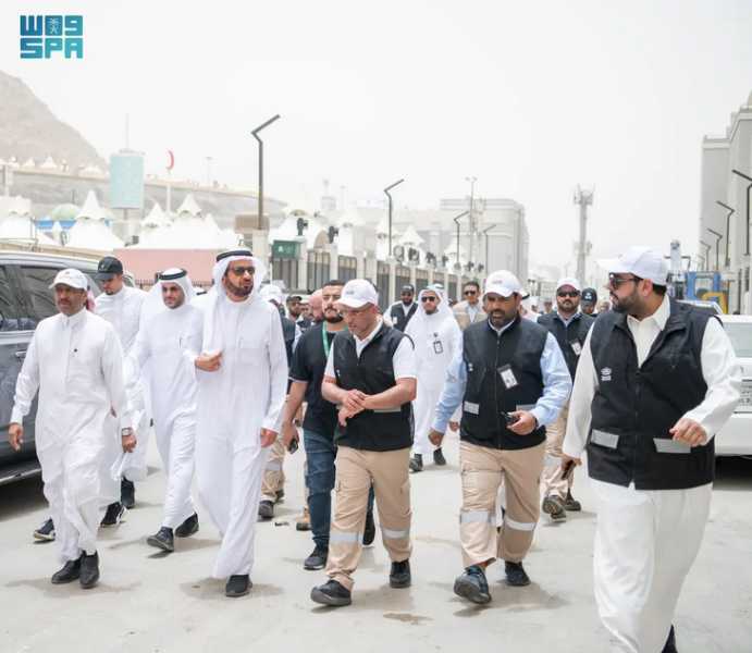 وزير الحج والعمرة يتفقد جاهزية المشاعر المقدسة لاستقبال ضيوف الرحمن