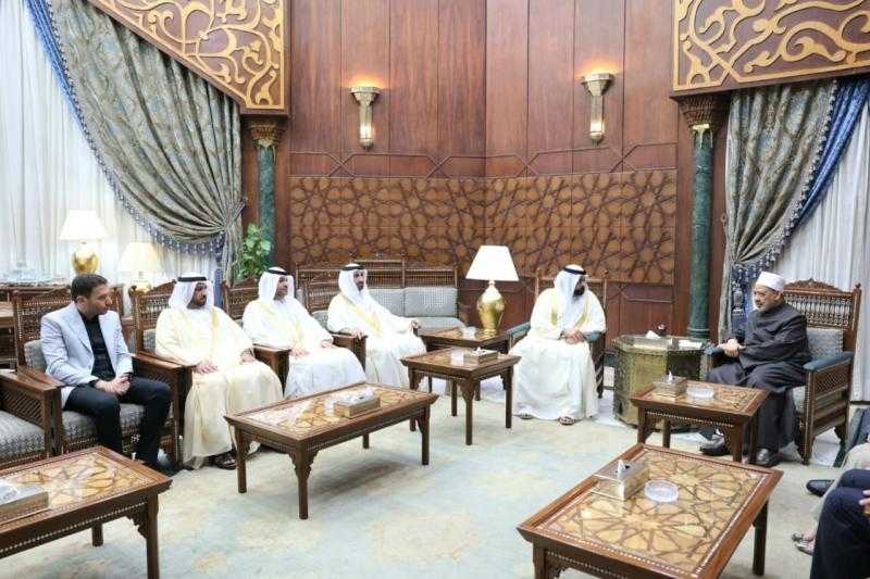 شيخ الأزهر يستقبل ولي عهد الفجيرة ويناقشان سبل الحفاظ على منظومة الأسرة وتمكين الشباب العربي
