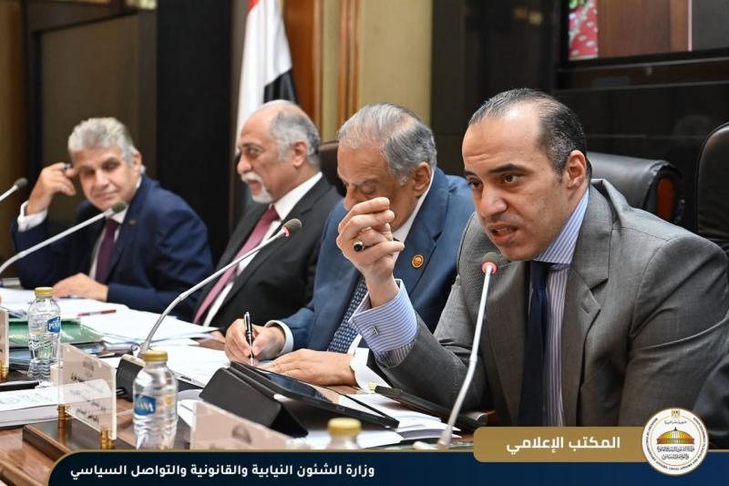وزير الشئون النيابية يحضر اجتماع تعديل قانوني مجلس النواب وتقسيم الدوائر الانتخابية لمجلس النواب