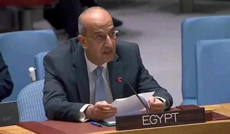مندوب مصر لدى الأمم المتحدة: مصر لعبت دورًا رئيسيا في تيسير الاستجابة الإنسانية لقطاع غزة منذ 2023