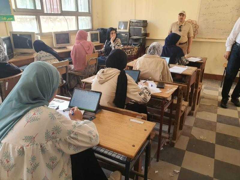 وكيل ”تعليم الغربية” يراجع سير امتحانات النقل ويشدد على الضوابط