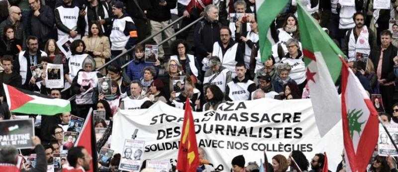 الحرية لفلسطين” و”إسرائيل دولة إرهابية”.. آلاف الأشخاص يتظاهرون فى أوروبا رفضا للمجازر بغزة