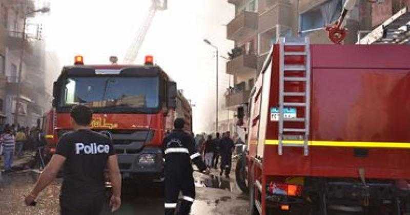 السيطرة على حريق بورشة نجارة بسبب ماس كهربائي في الفيوم طباعة