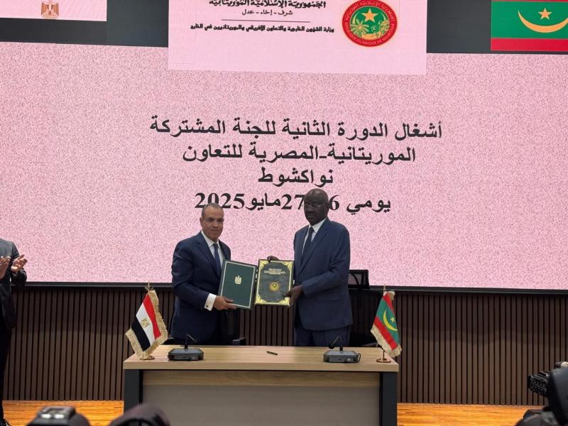 وزير الخارجية يترأس الجانب المصري خلال أعمال اللجنة المشتركة المصرية الموريتانية في نواكشوط