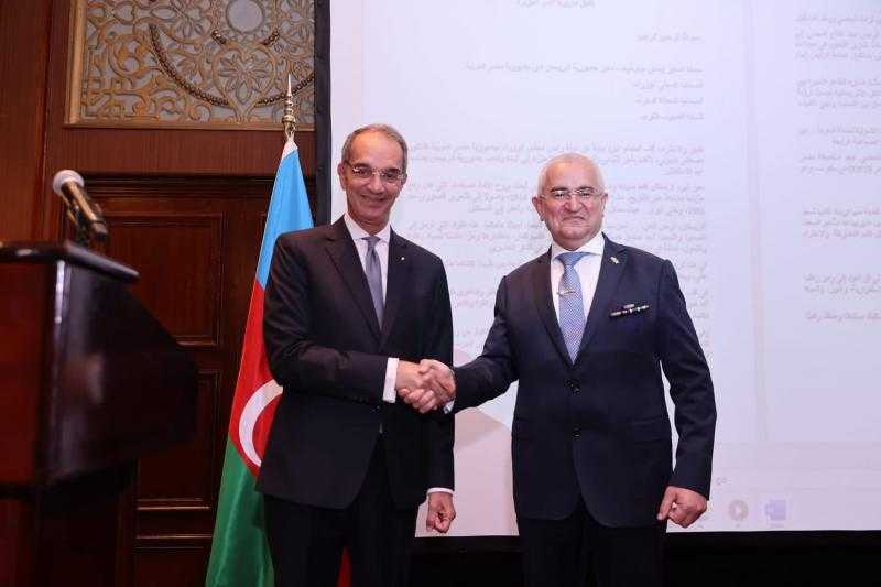 وزير الاتصالات وتكنولوجيا المعلومات يشارك في احتفالية سفارة أذربيجان بالقاهرة بمناسبة العيد الوطني لجمهورية أذربيجان