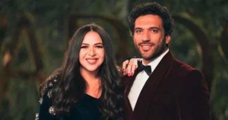 ”فادية” على اسم جدتها.. حسن الرداد وإيمى سمير غانم يرزقان بمولودة