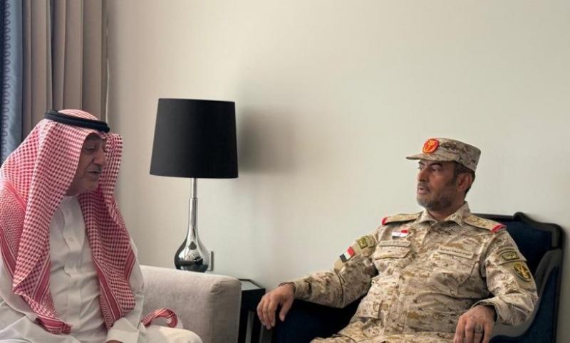 رئيس الأركان اليمني ومدير عام مسام يبحثان خطط العمل المستقبلية
