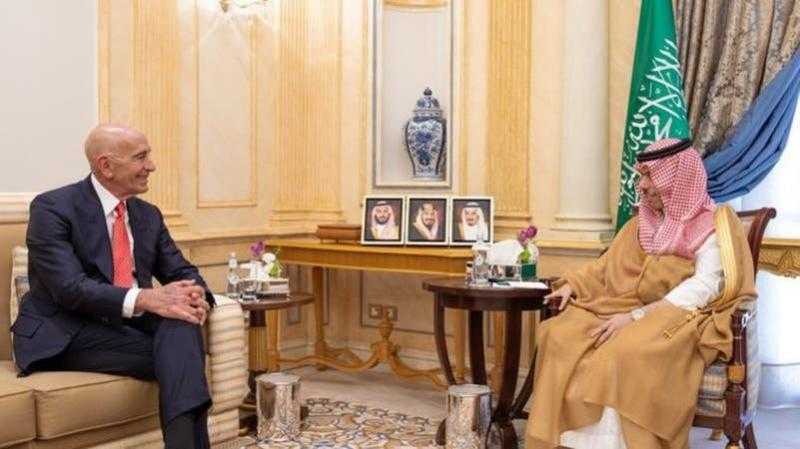 وزير الخارجية السعودي يستقبل المبعوث الأمريكي لسوريا