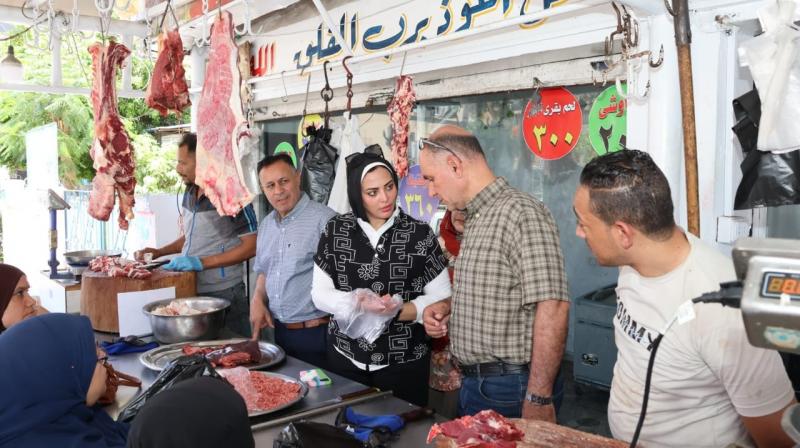 محافظ الإسماعيلية يوجه بالتفتيش على نقاط الذبيح ومحال الجزارة